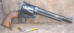 Ruger 357 Maximum Super Blackhawk revolver: Photo from the article "The 357 Max" Click photo for article